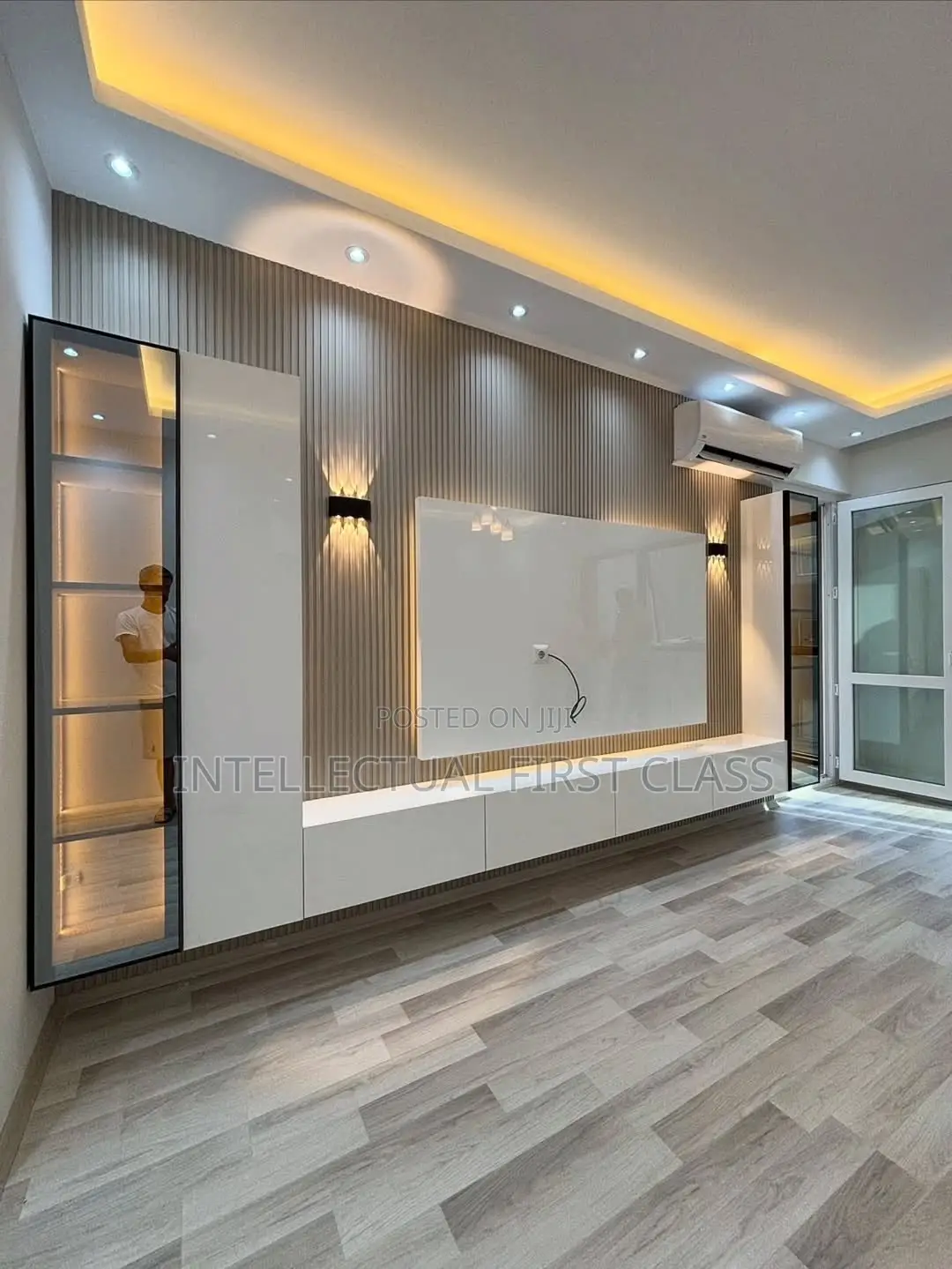 Tv Wall Panel and Tv Console