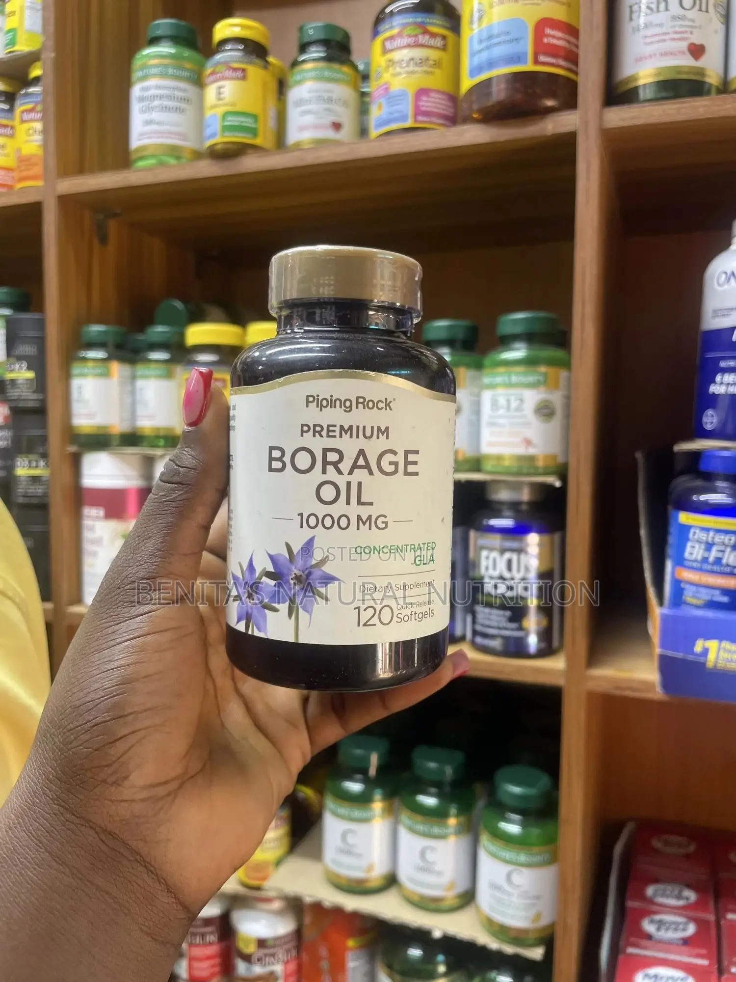 Borage Oil 1000mg