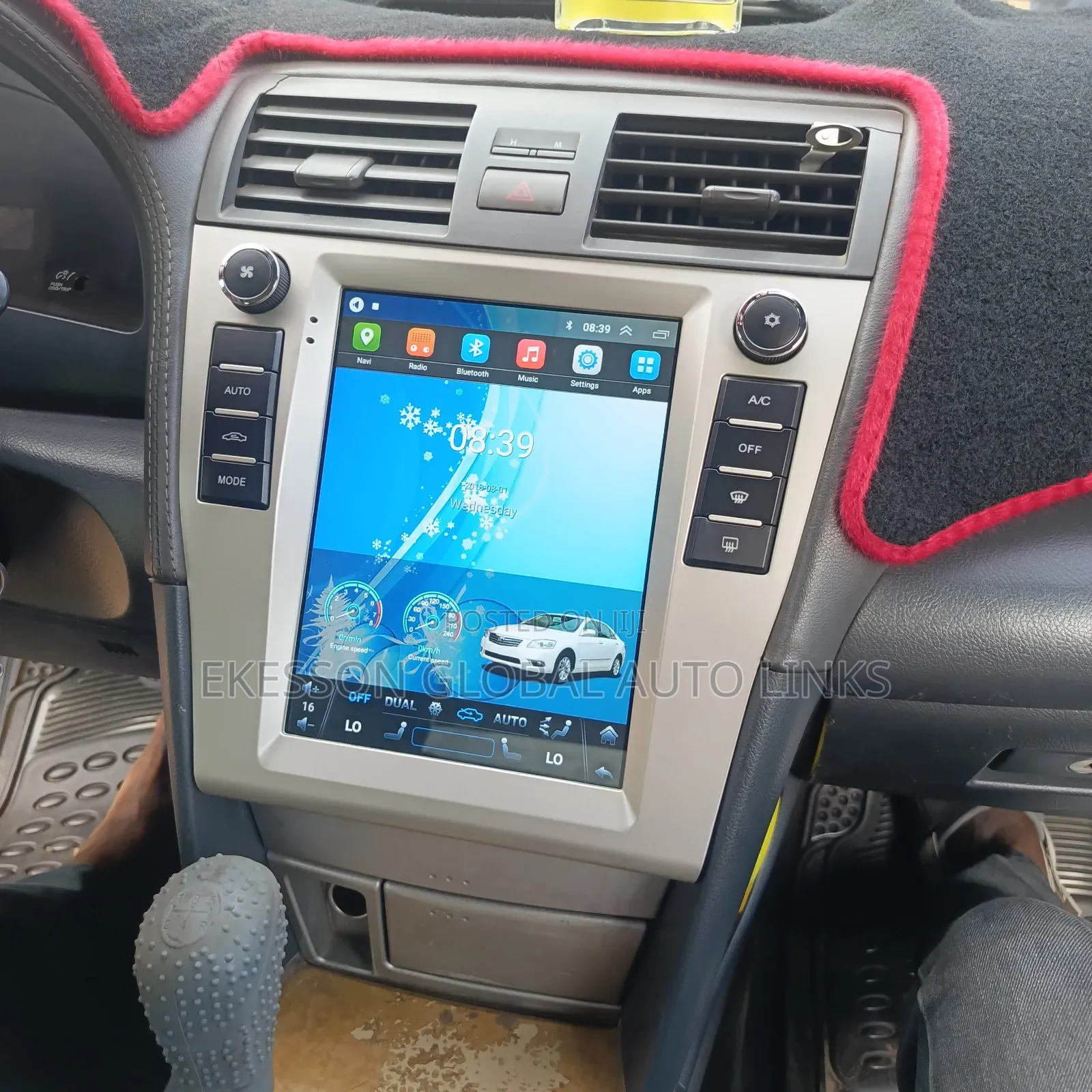 Android Tesla Screen for Toyota Camry 2008-2010, With Reverse Camera