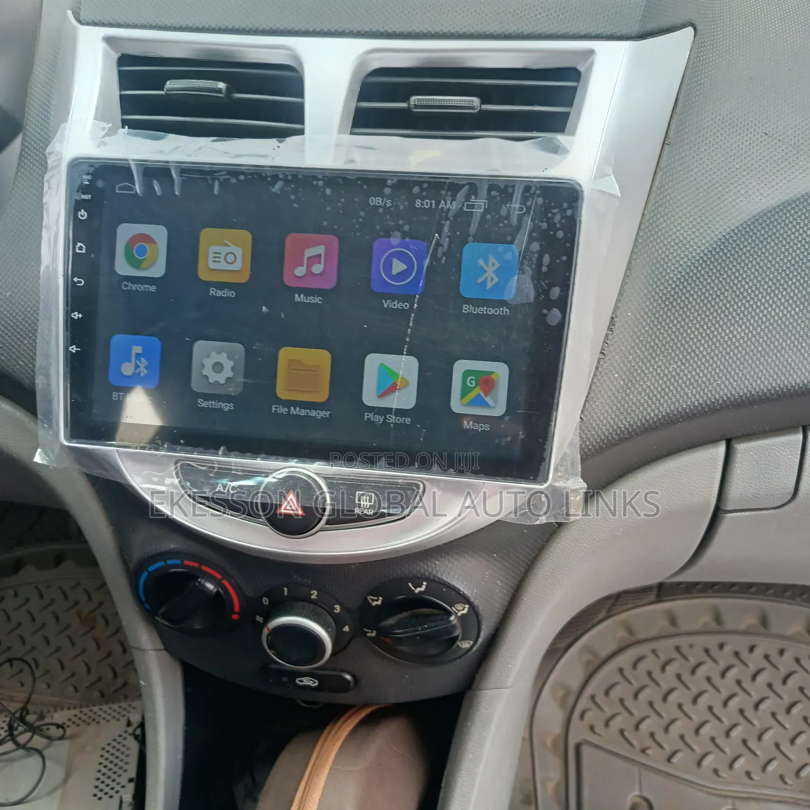 Hyundai Accent 2012016 Android Screen With Reverse Camera and GPS in