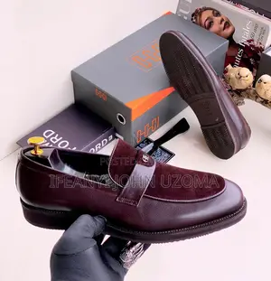 Oggi Classic Brown and Black Shoe