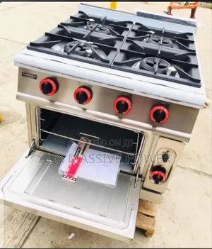 Industrial 5 Burner Gas Cooker