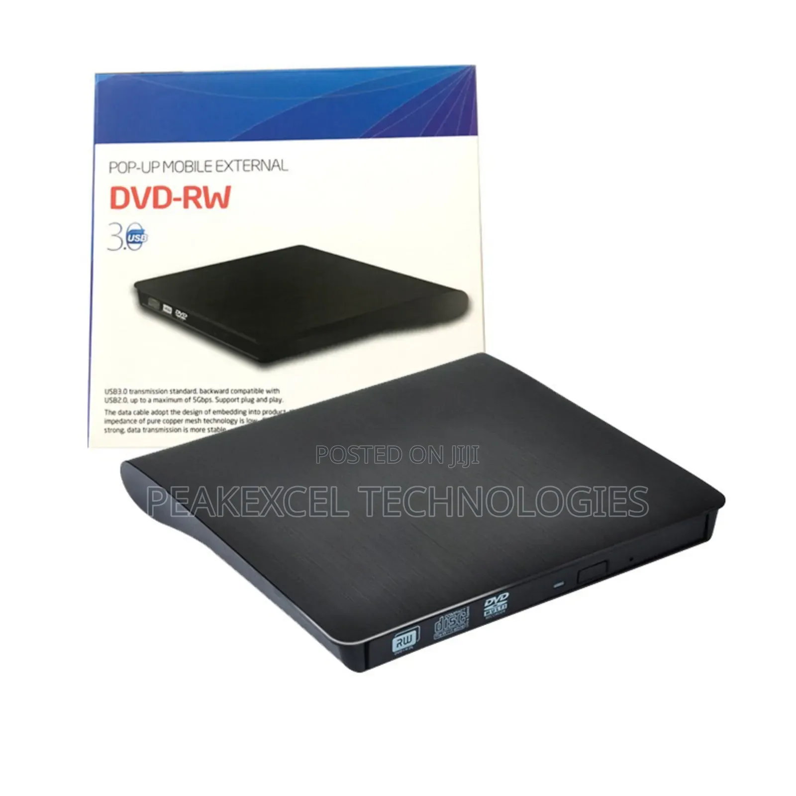Slim External Optical Drive Usb 3.0 Dvd Combo Dvd Rom Player