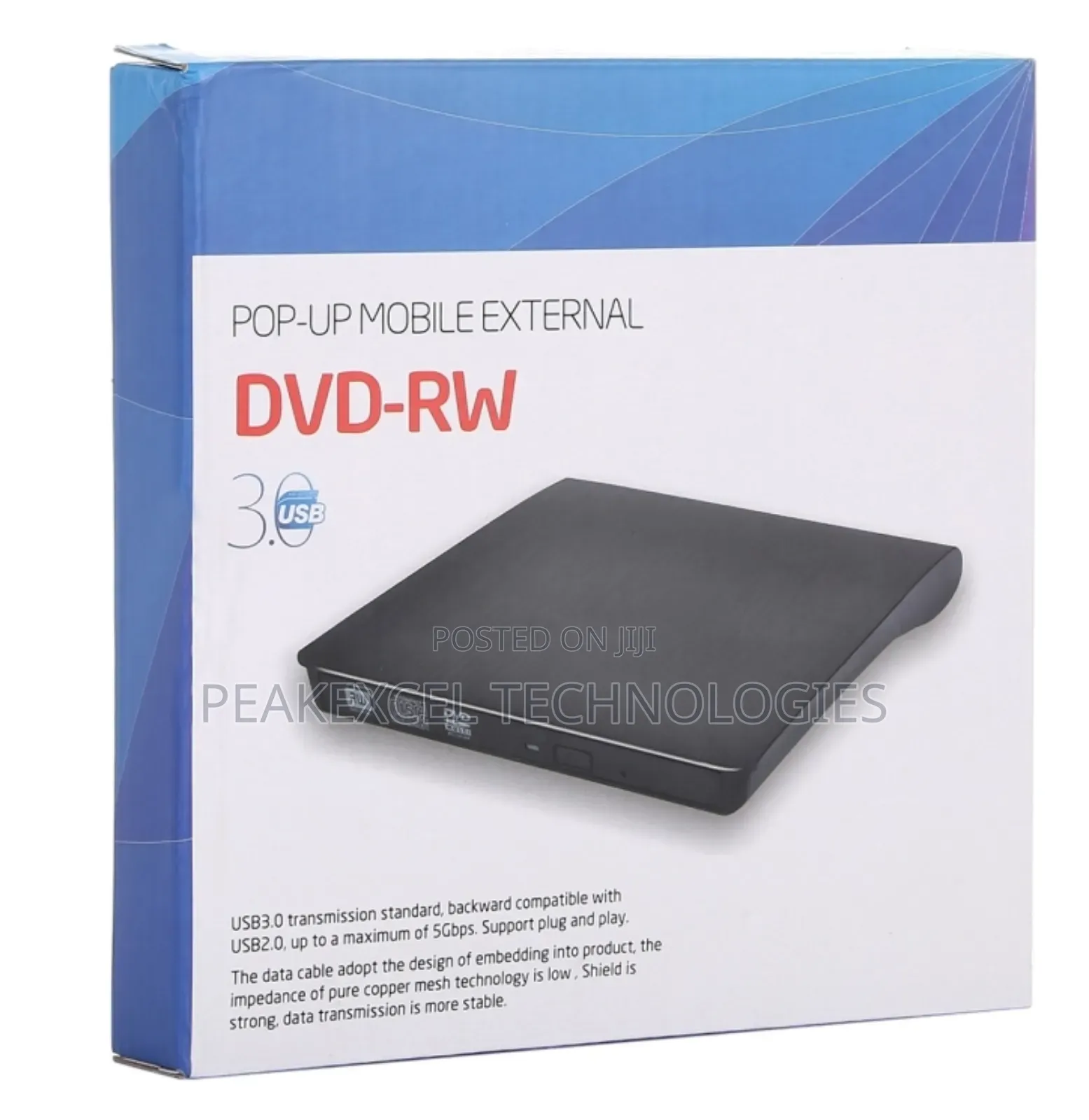 Slim External Optical Drive Usb 3.0 Dvd Combo Dvd Rom Player