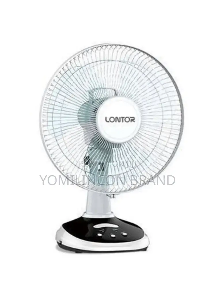 Lontor Rechargeable Table Fan