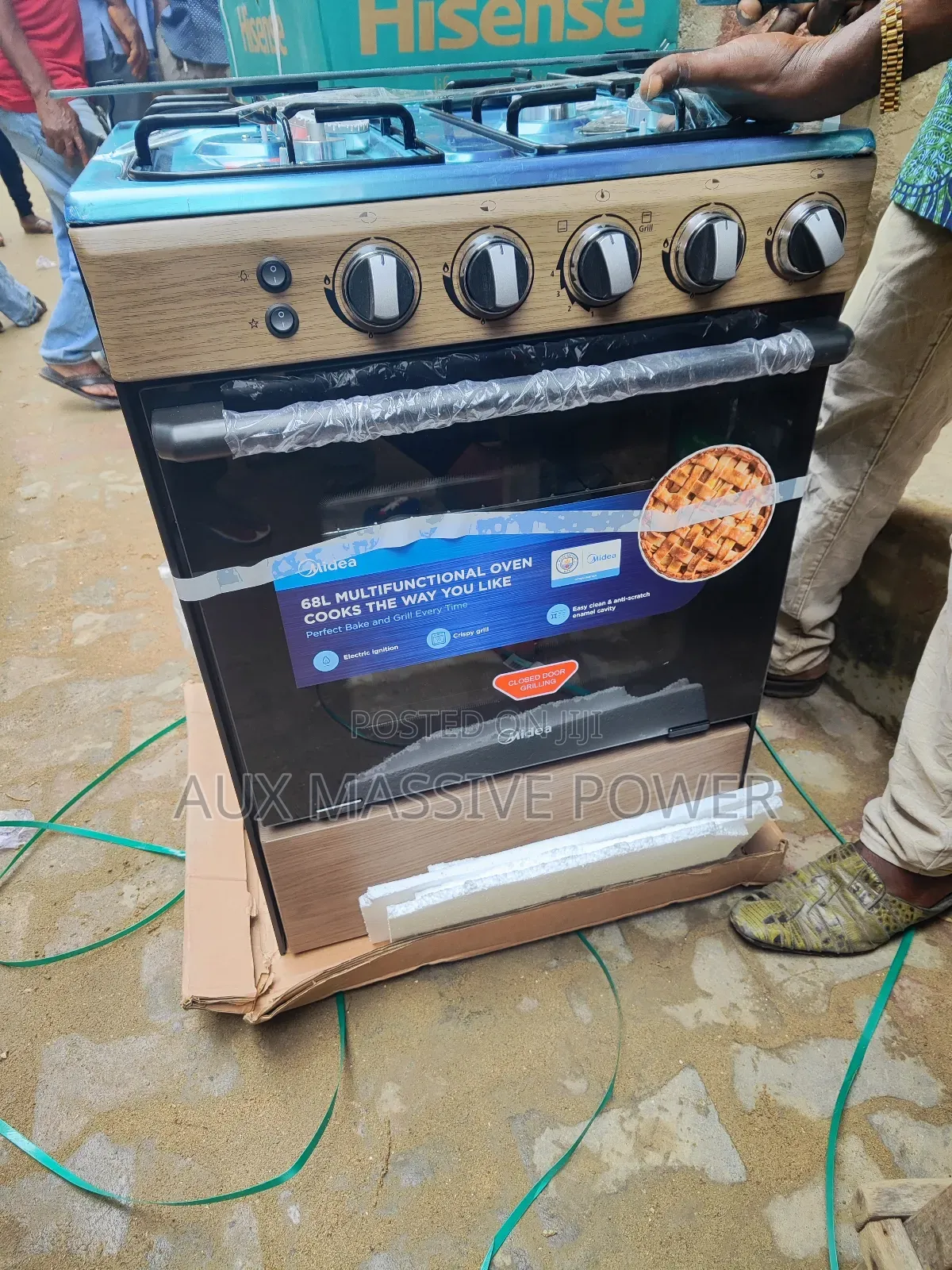 Midea 4 Burner Gas Cooker