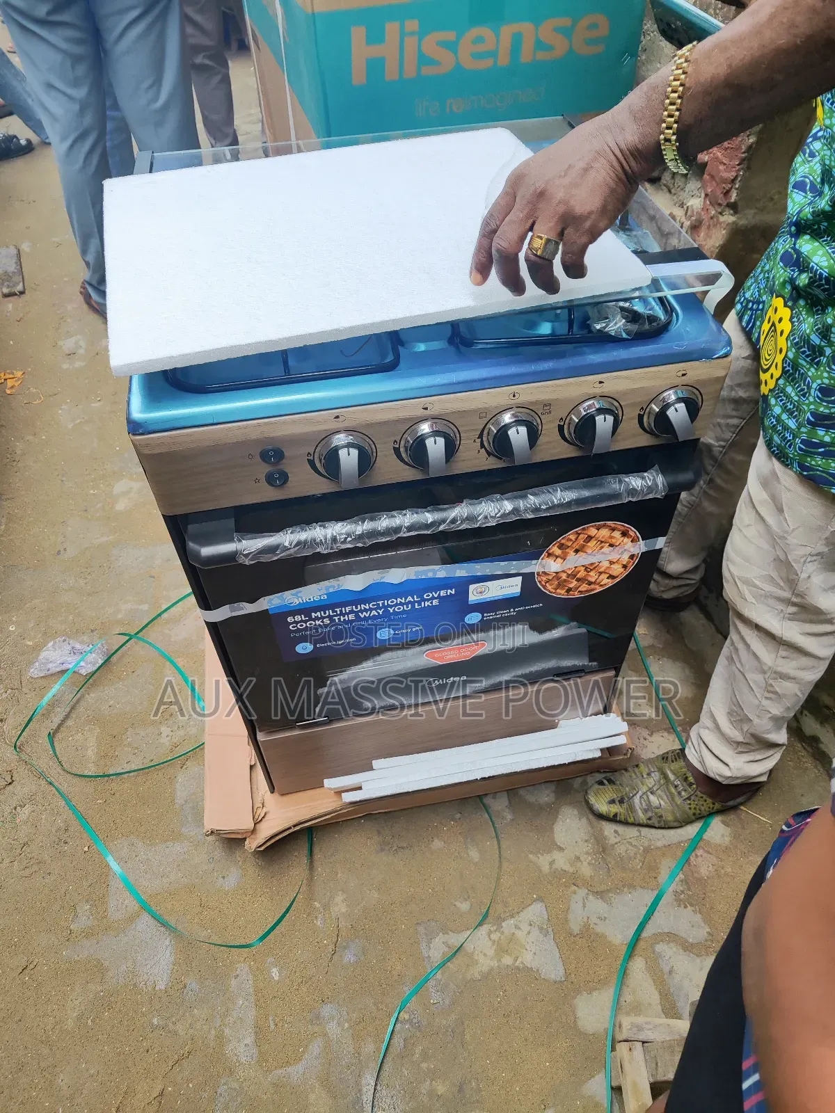 Midea 4 Burner Gas Cooker