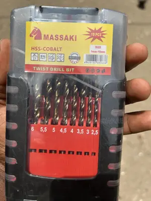 Massaki 19pcs Cobalt Hss Drill Bit Set 1- 10mm