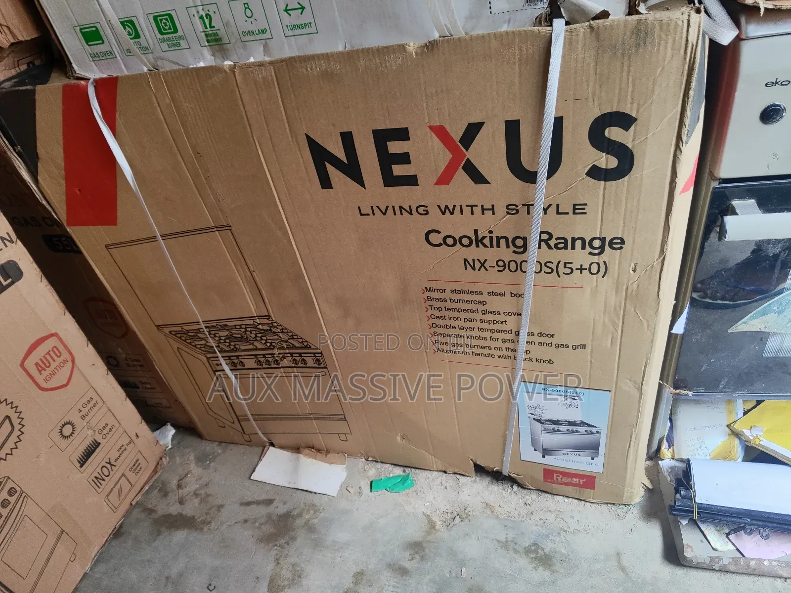 Nexus 5 Burner Gas Cooker
