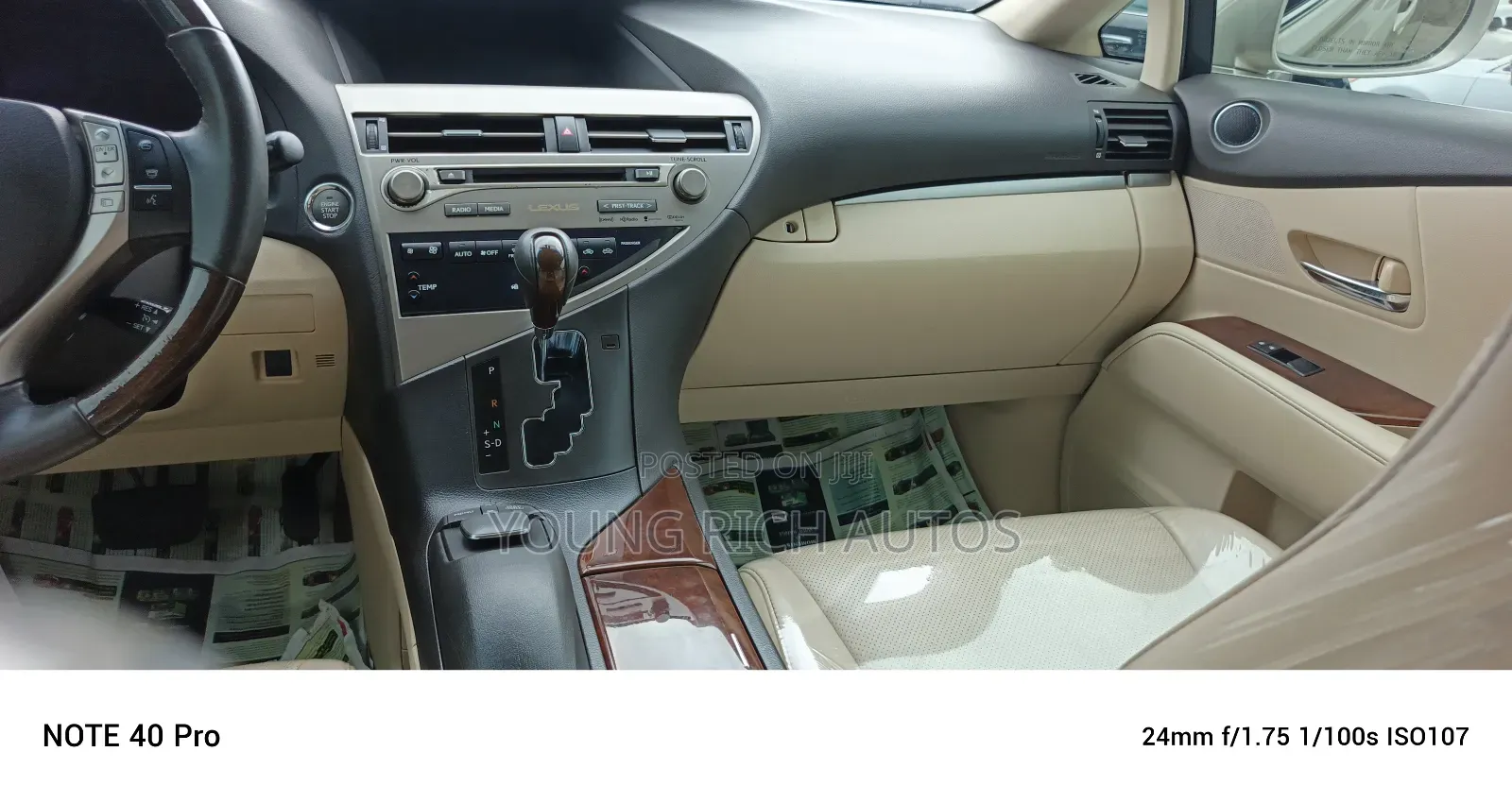 Lexus RX 2015 Gold