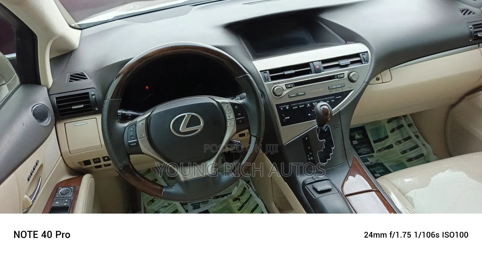 Lexus RX 2015 Gold
