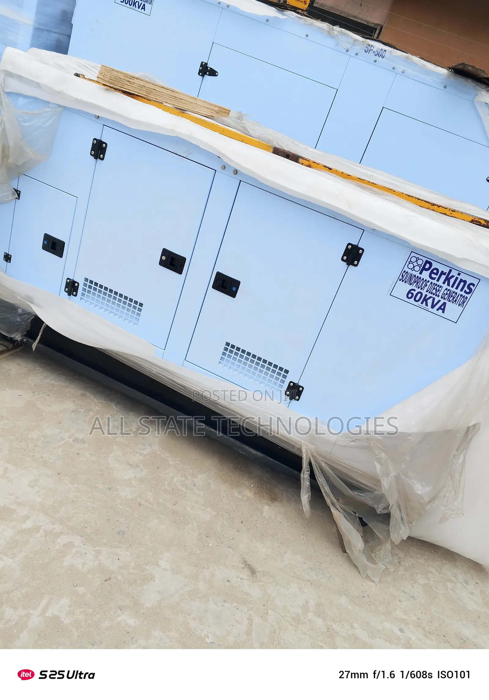 60kva Perkins Generator – Long Runtime