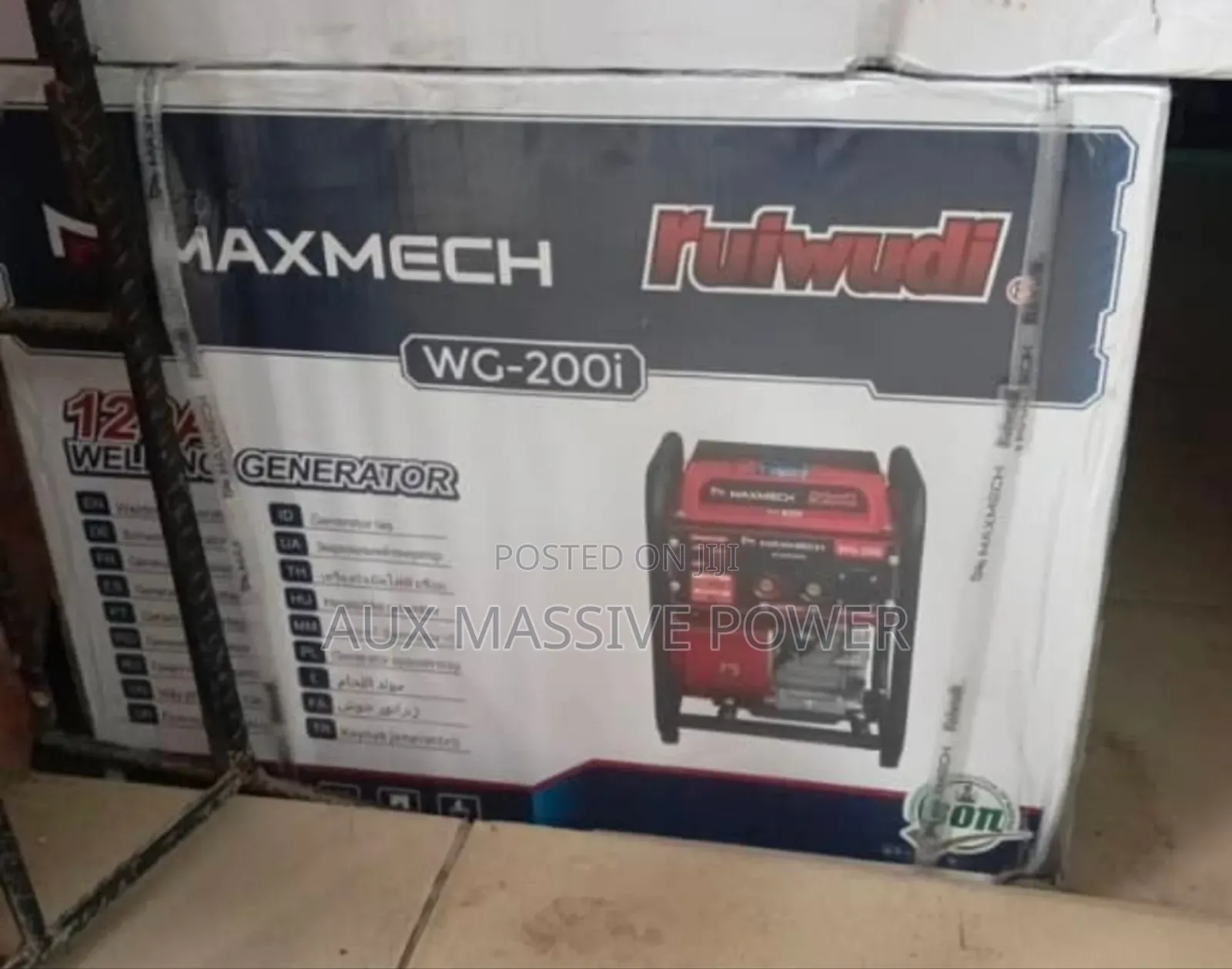 Wg200i Maxmech Welding Generator