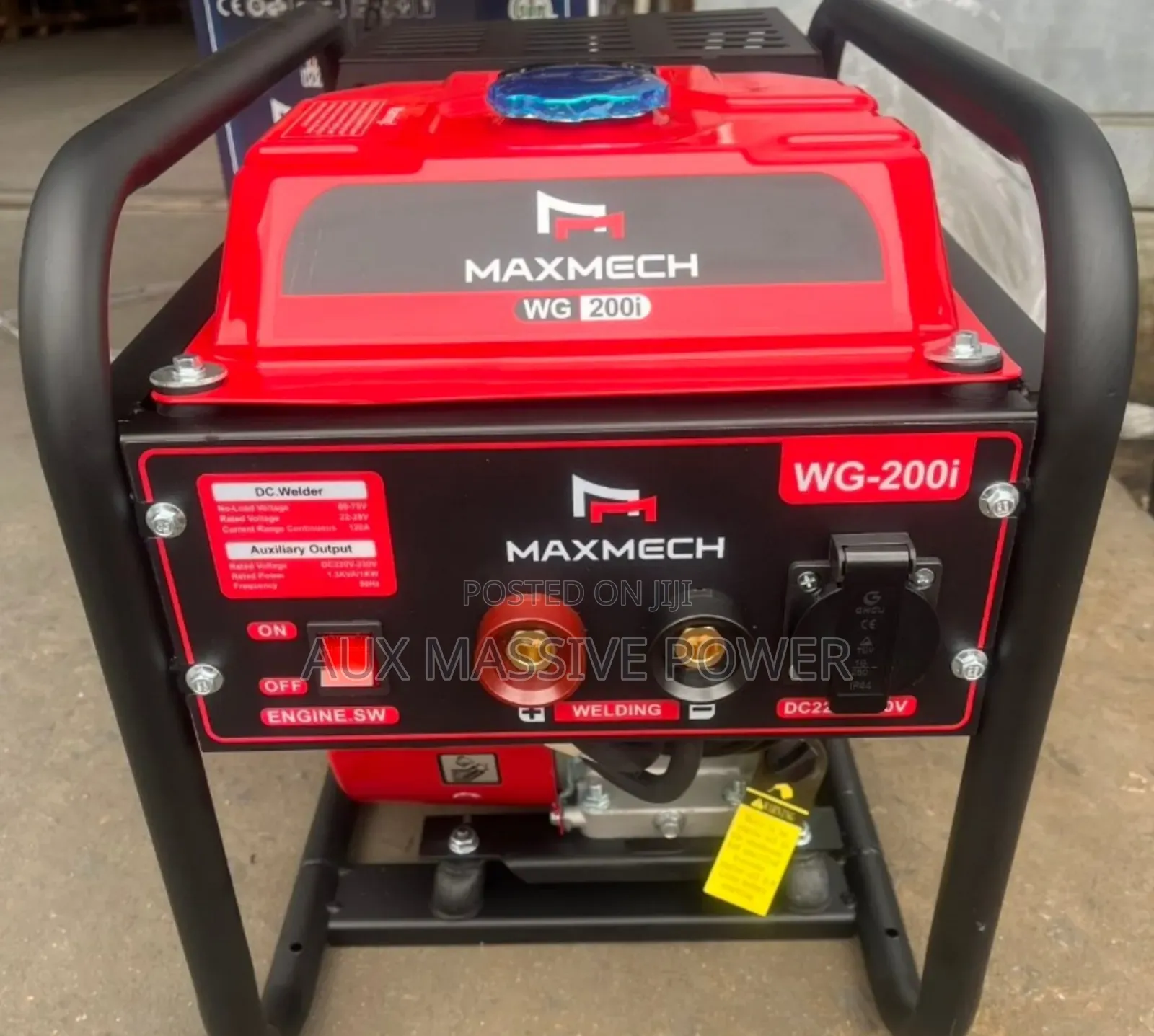 Wg200i Maxmech Welding Generator