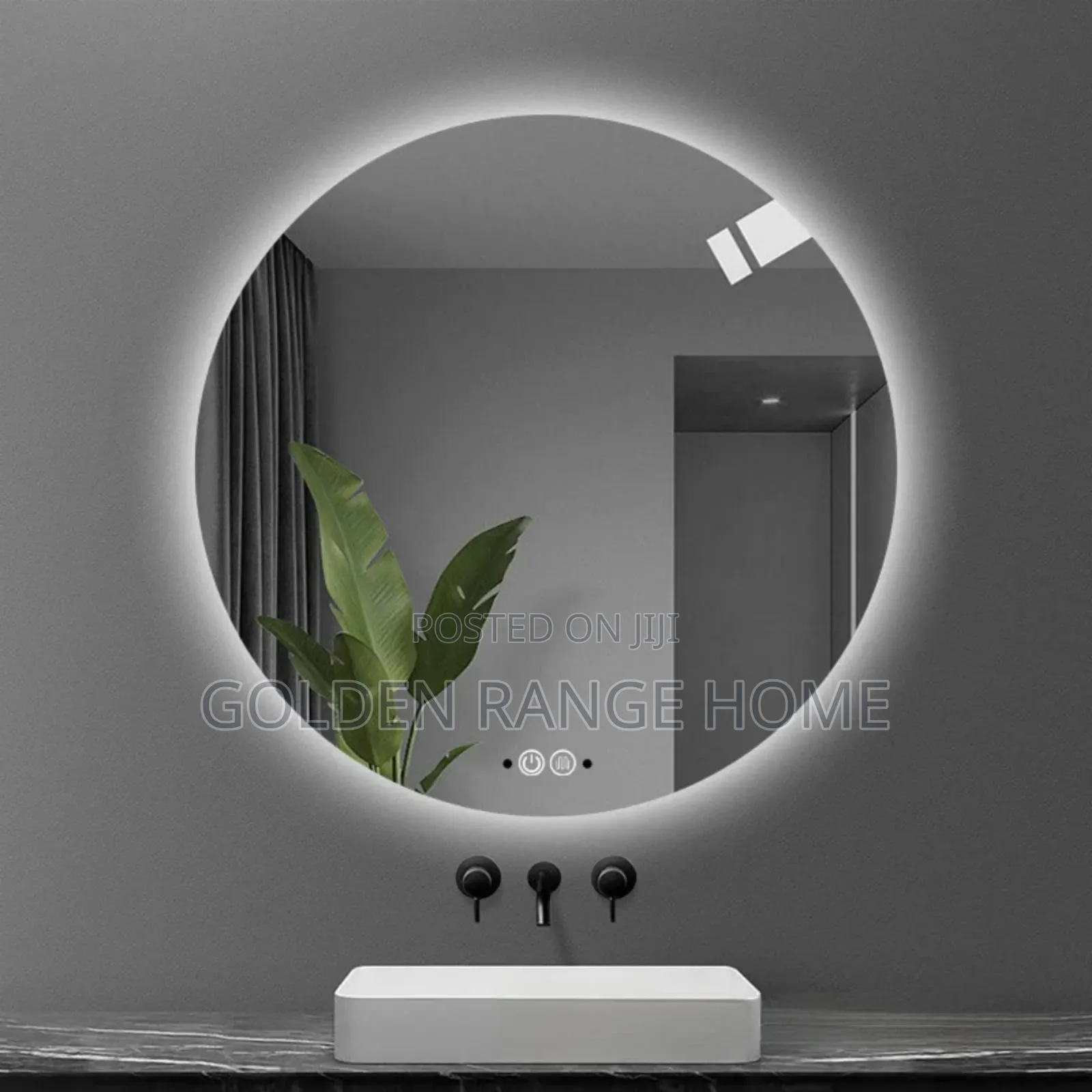 70cm Round Shape Led Mirror