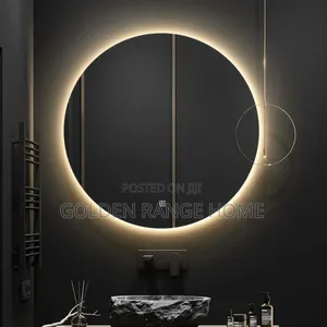 Round Smart Led Light Mirror