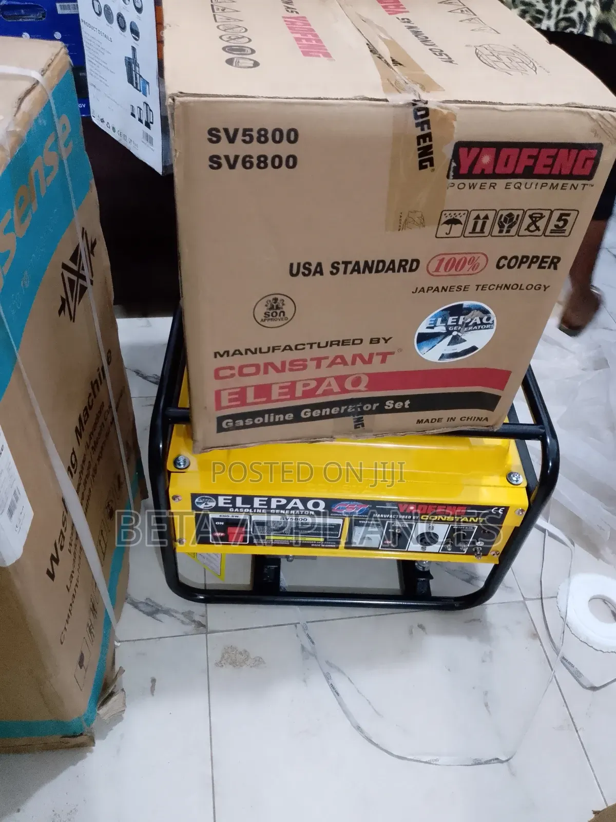 Elepaq Constant Sv5800 Sturdy Generator