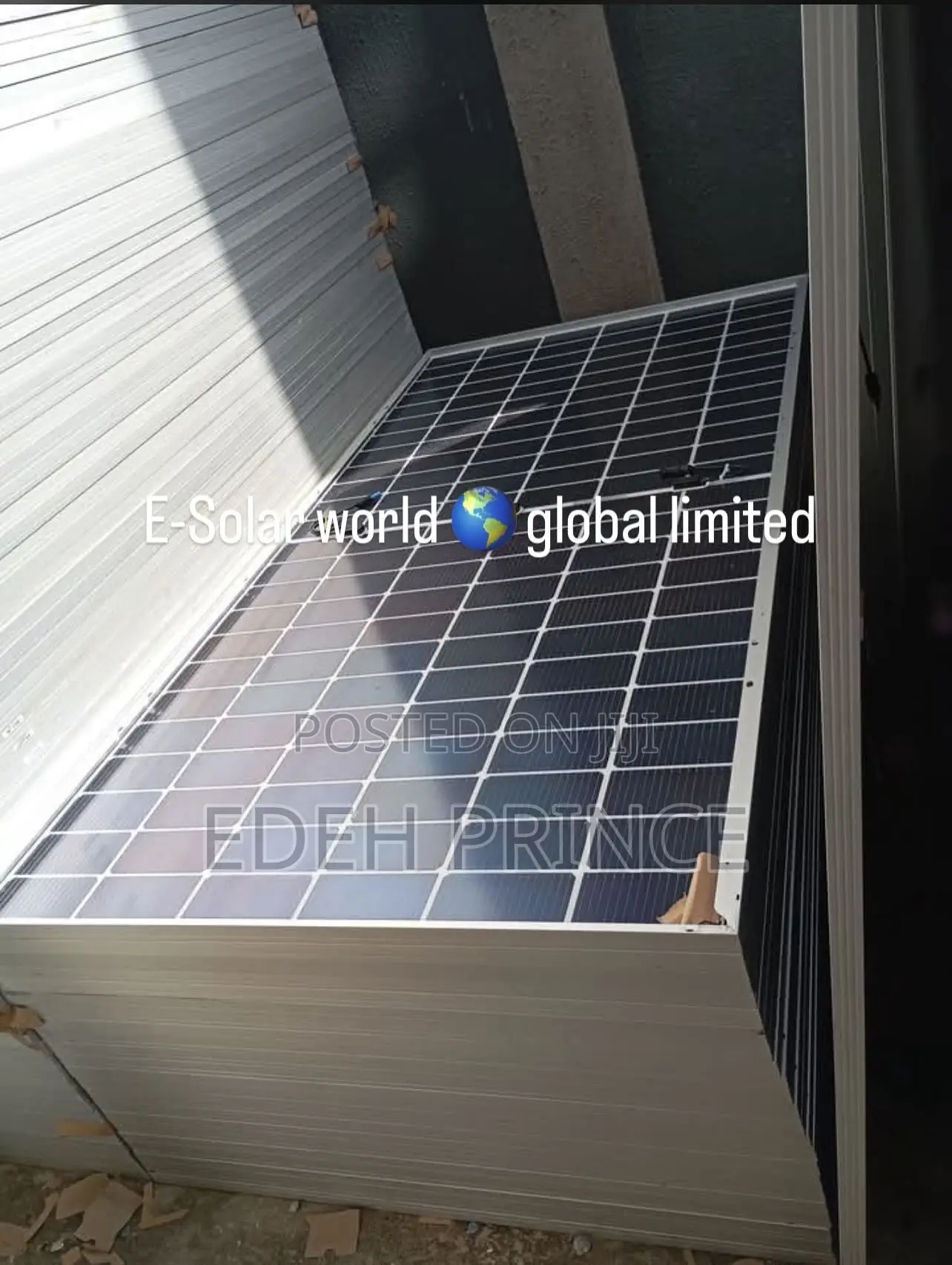 625watts Ja Solar Bificial Panels