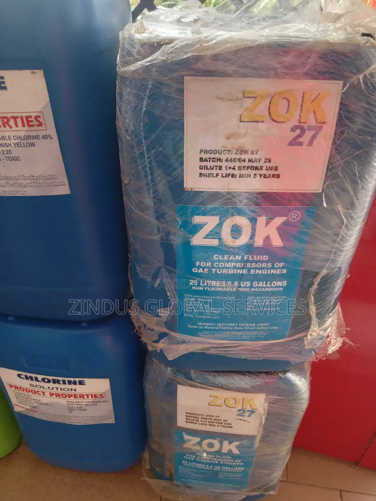 Zok 27 Cleaning Fluid