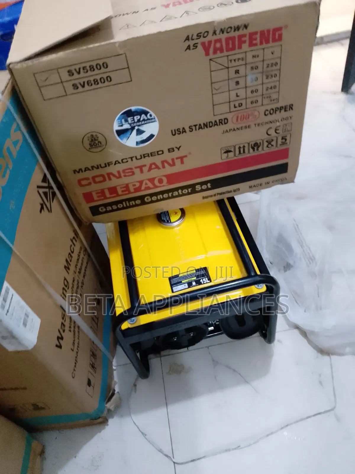 Elepaq Constant Sv5800 Smooth Performance Generator