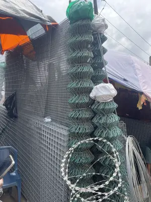 Chain Link Security Coated Wire 6ft by 10 Meters Long