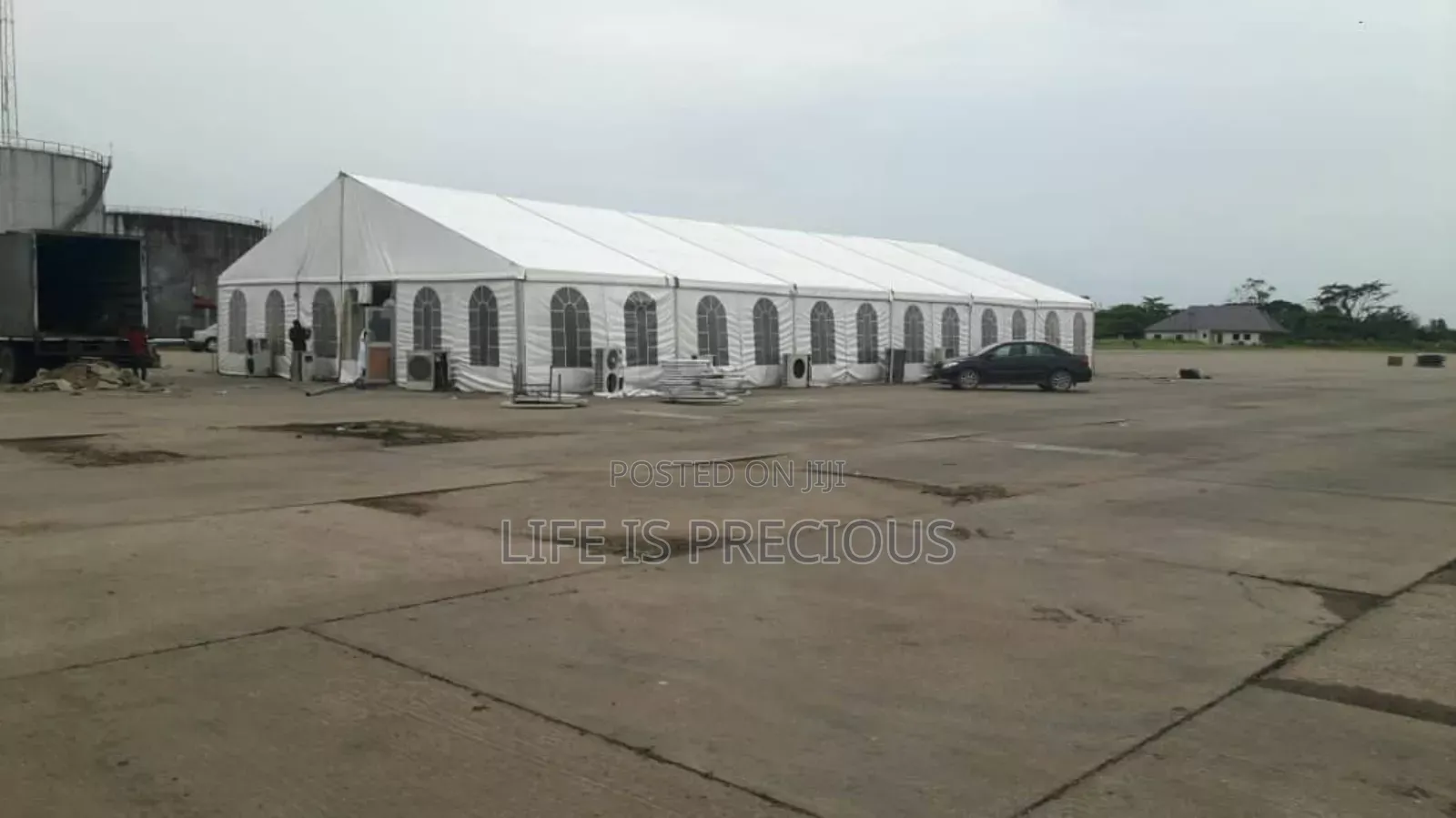 Frame Tent 500 Capacity
