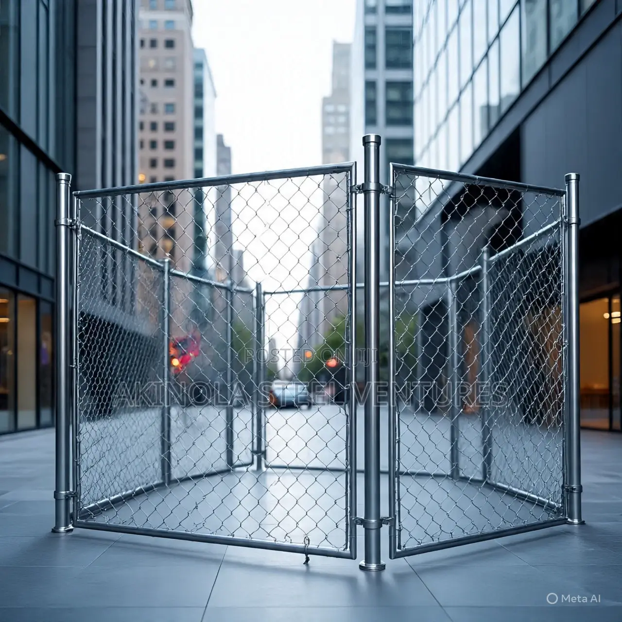 Galvanize Chain Link 6ft by 10mtrs Security Wire
