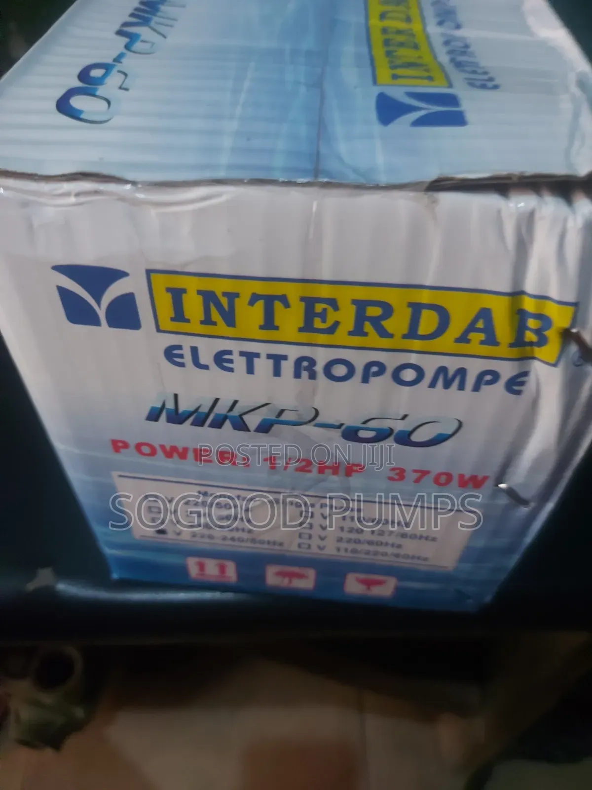 Interdab Surface Pump Type 0.5hp