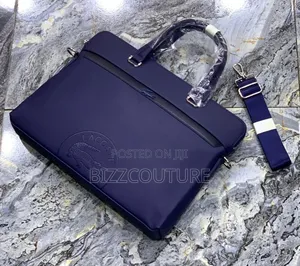 Original Lacoste Leather Laptop Bags Available in Store