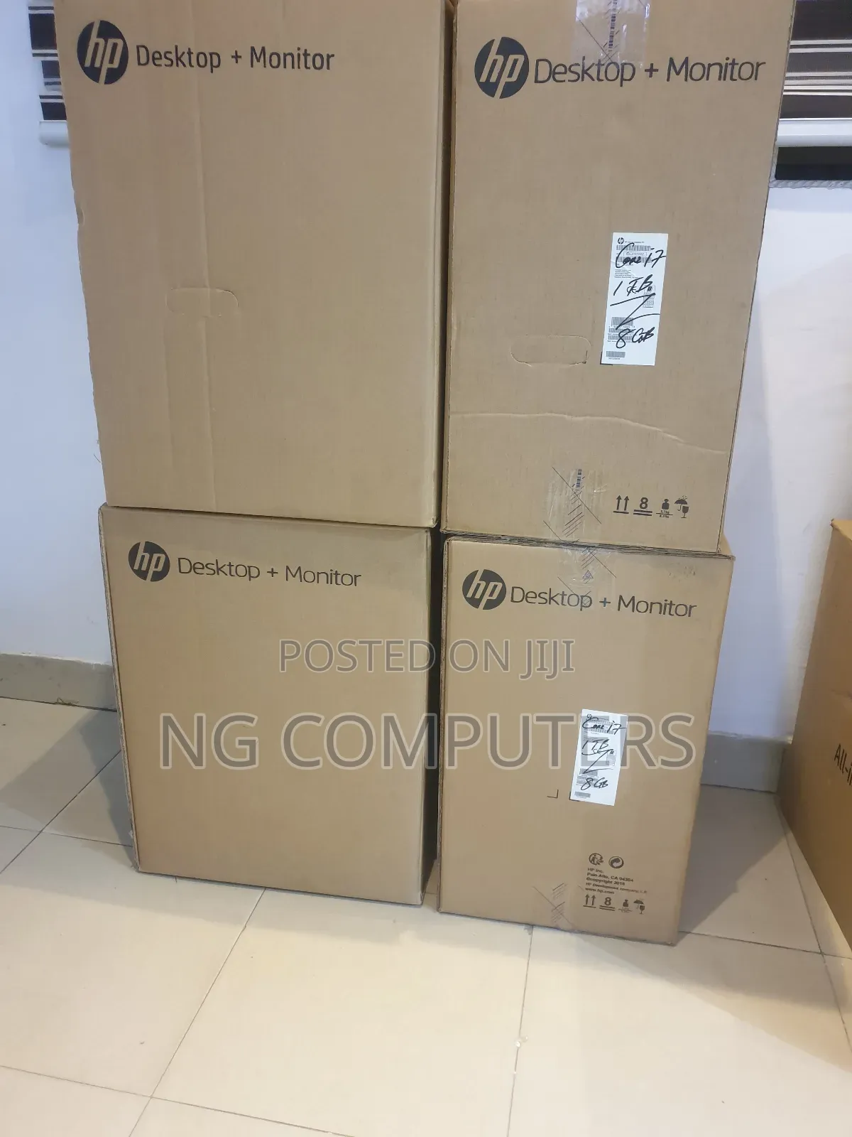New Desktop Computer HP 8GB Intel Core i5 HDD 1T