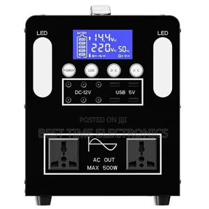 Eagle 500watts Solar Generator With 300watts Solar Panel