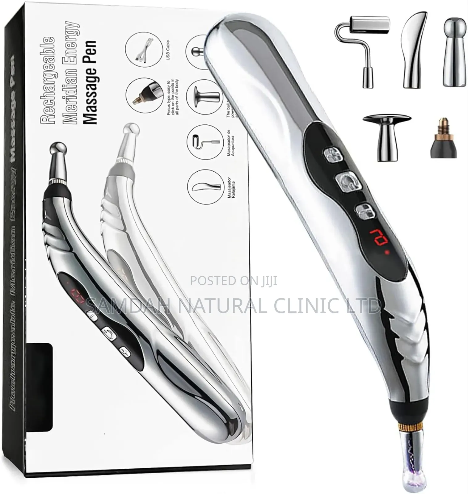 Rechargeable Massage 6 Pen Accessories
