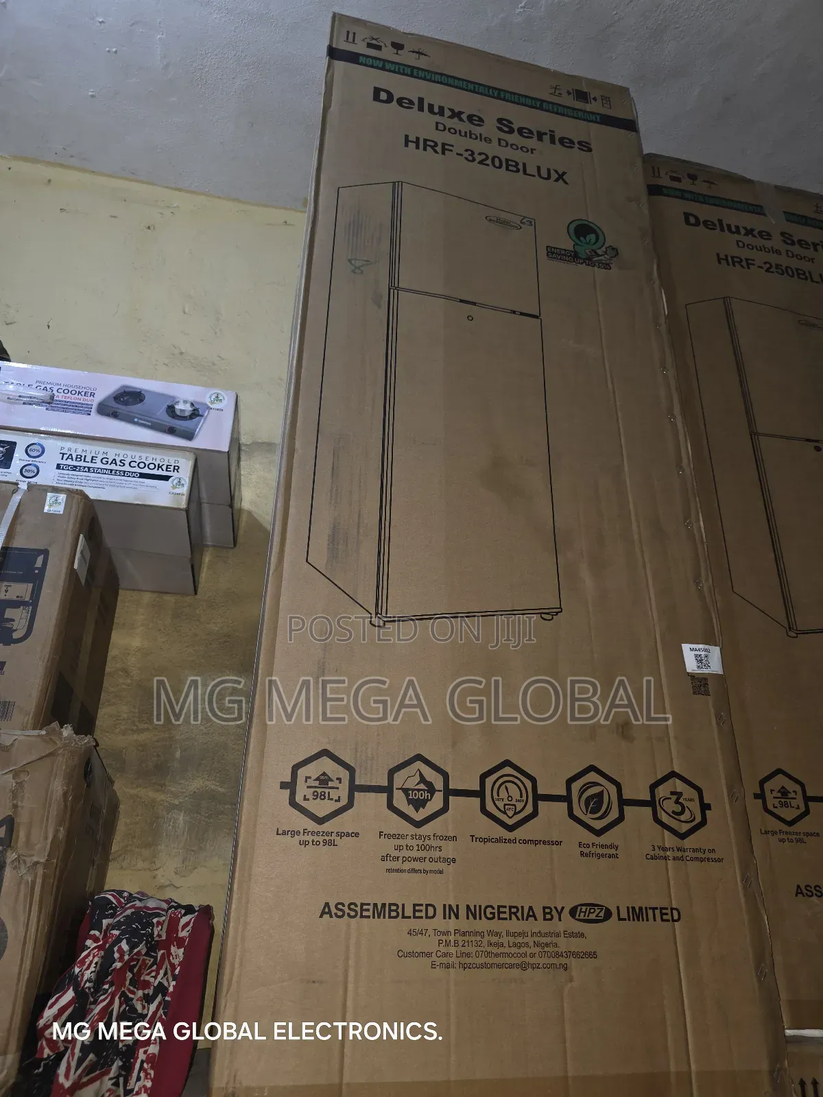 Haier Thermocool Deluxe Series Double Door Refrigerator 320blux