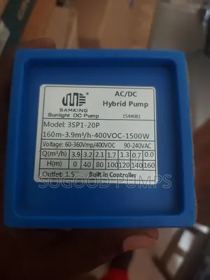 Samking Solar Hybrid Submersible Pump 160m/15000w