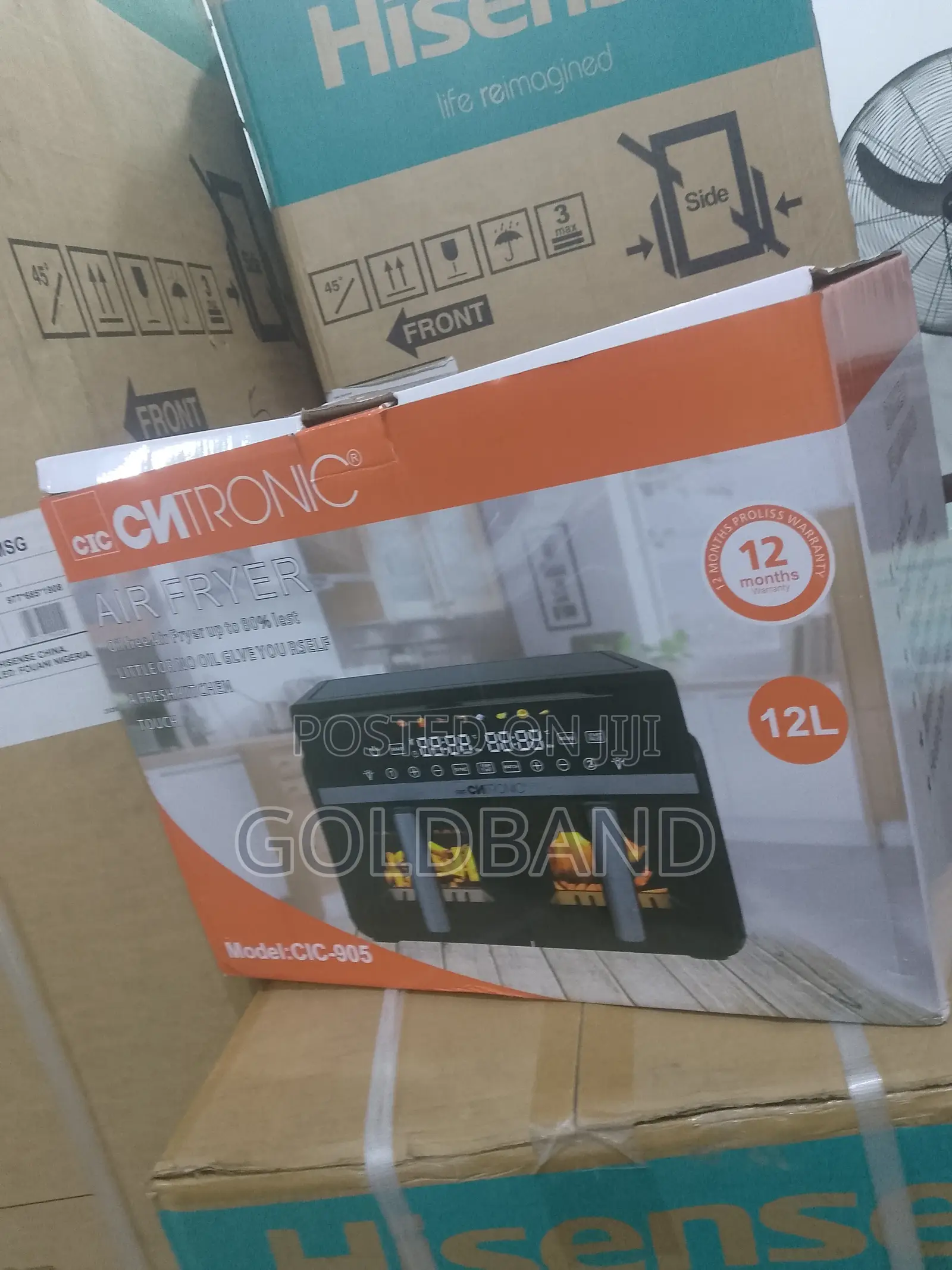 Cntronic Smart Air Fryer – Led Touchscreen Display