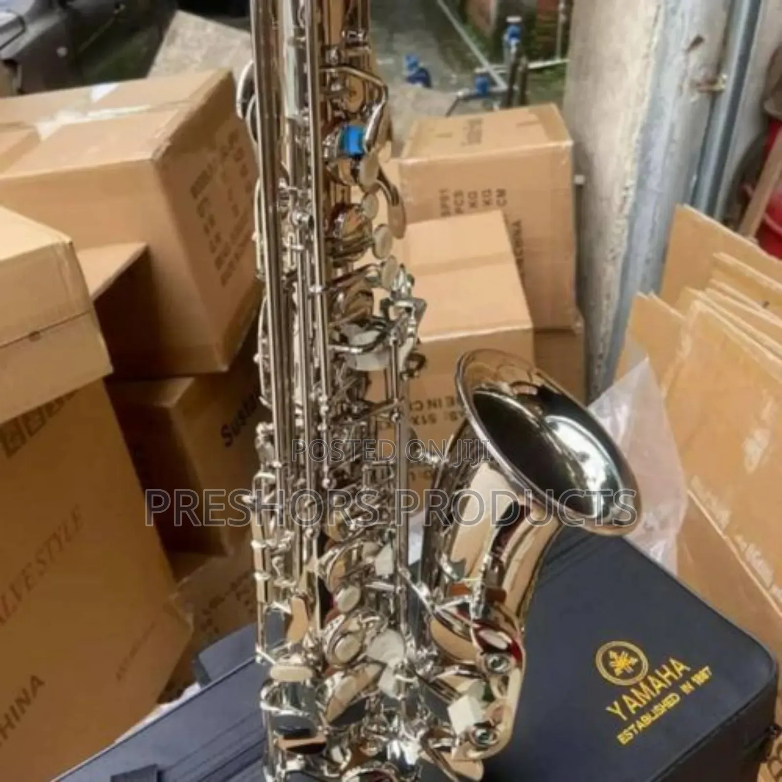 Yamaha Alto Saxophone Silver and Gold Available
