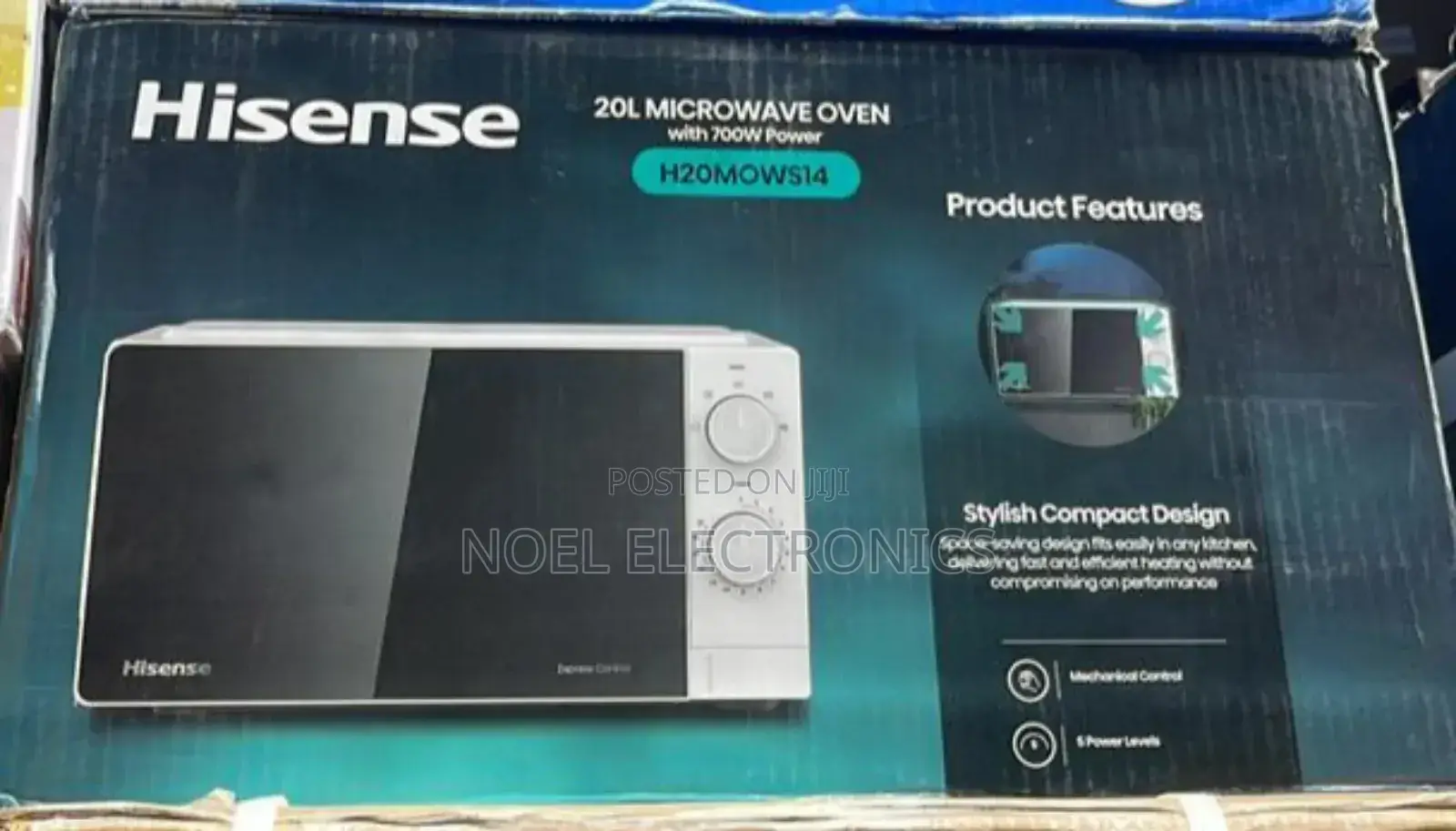 Hisense 20 Litres Manual Microwave Oven
