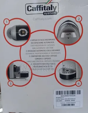 Caffitaly Diadema Coffee Maker Machine