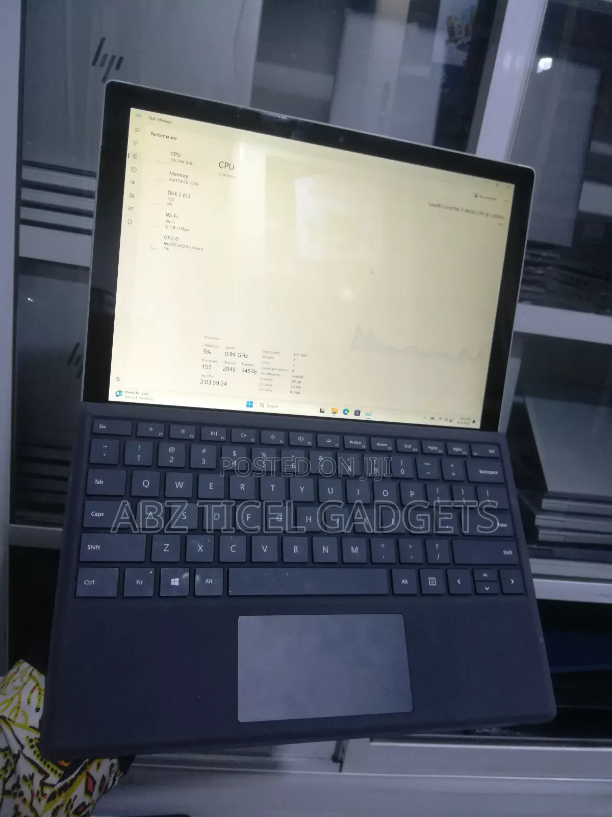 Laptop Microsoft Surface Pro 6 16GB Intel Core I7 SSD 1T