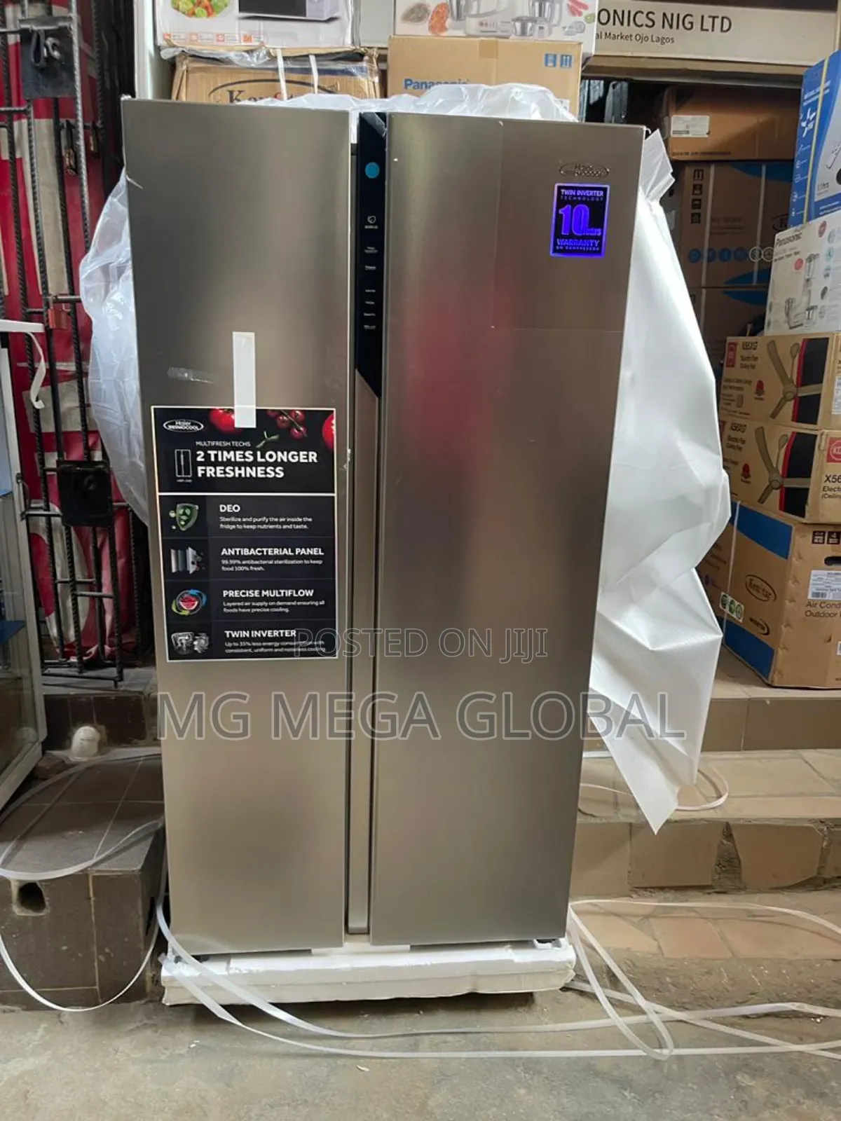 Haier Thermocool Side by Side Refrigerator 540xg6