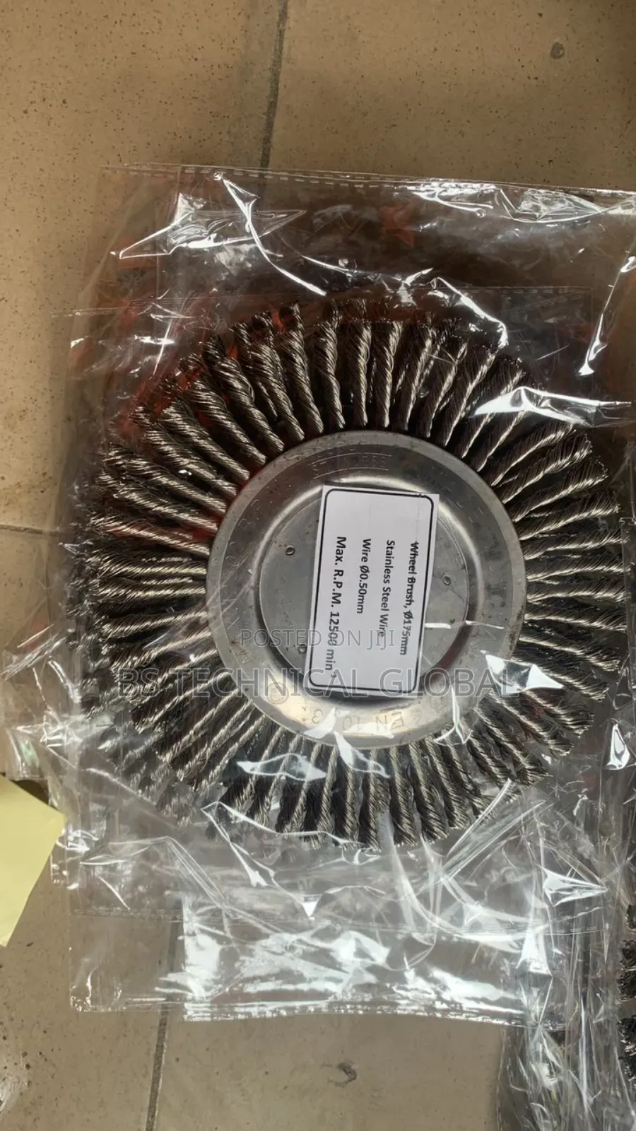 Stainless Wire Brush 7"