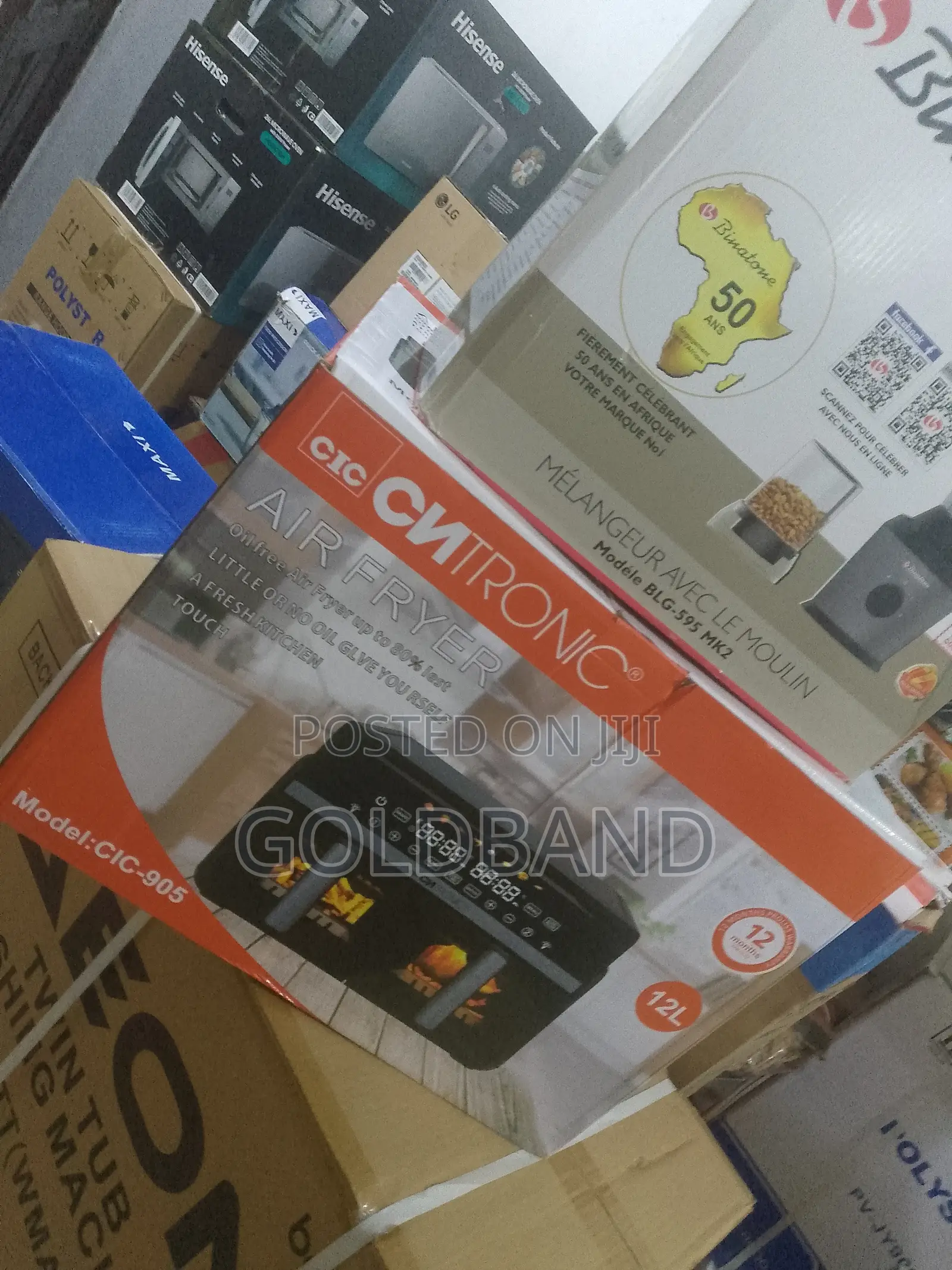 Cntronic Digital Fryer – Led Timer Temp Control