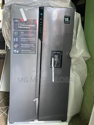 See This Original Haier Thermocool Side by Side Refrigerator