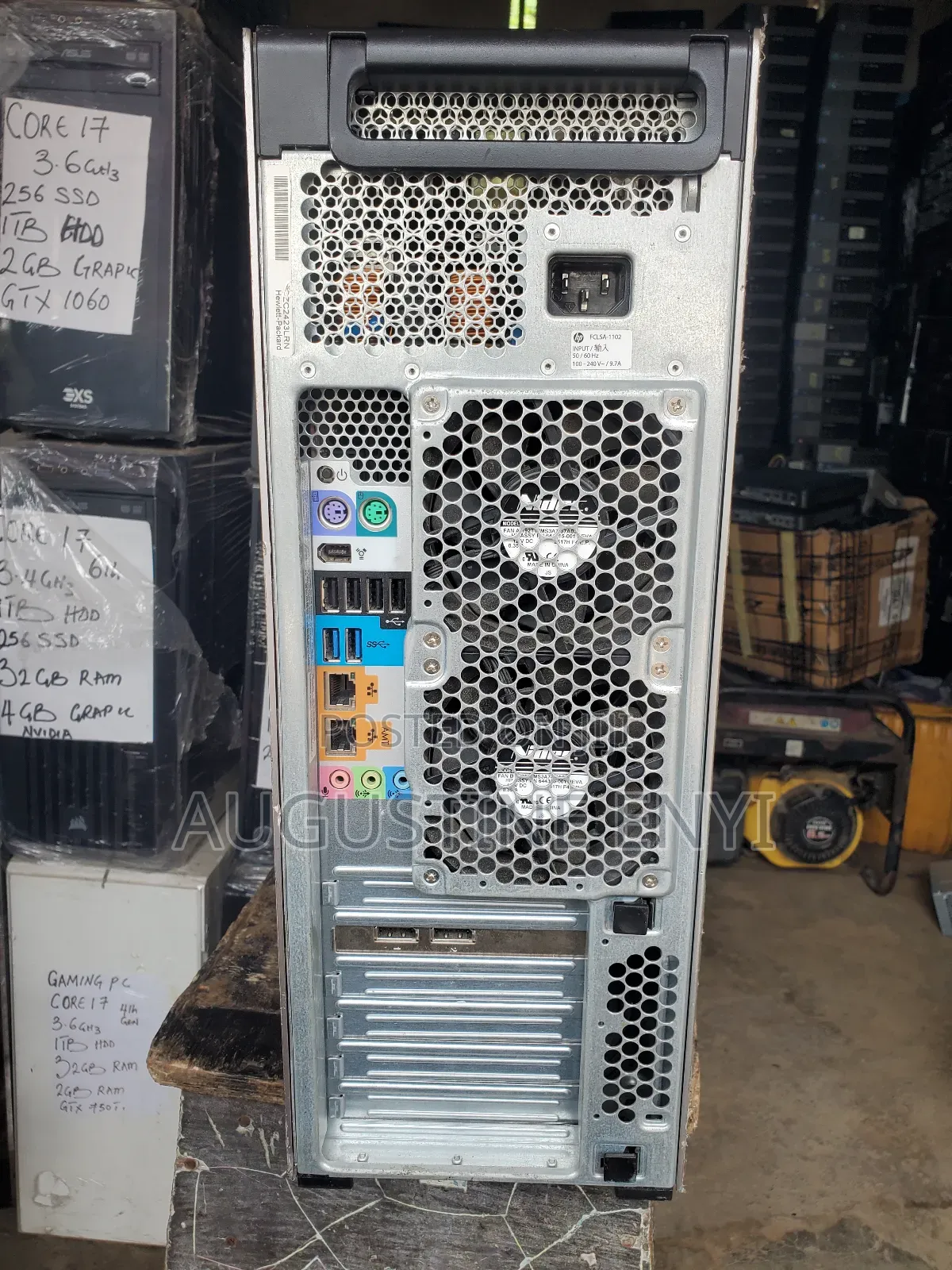 Desktop Computer HP Z620 128GB Intel Xeon HDD 1T