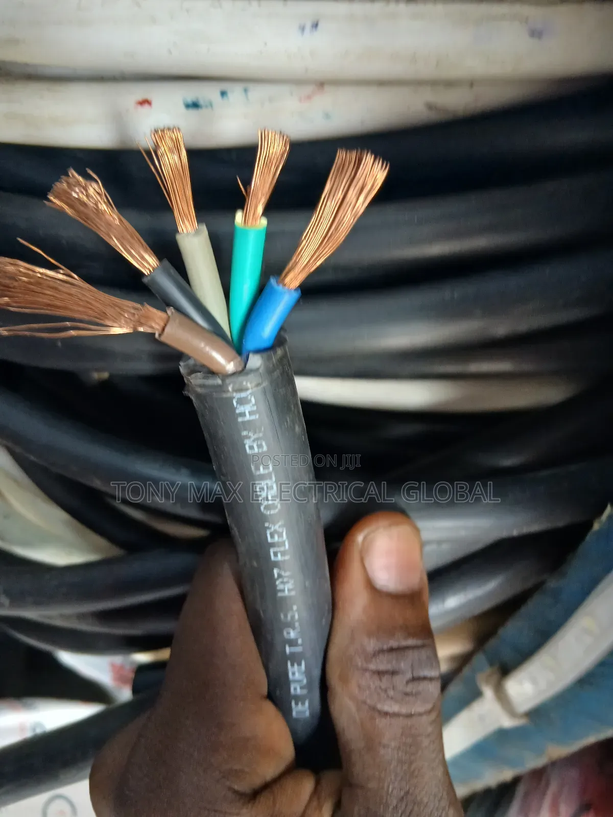 6mm 5core Flexible Cable Full Gauge
