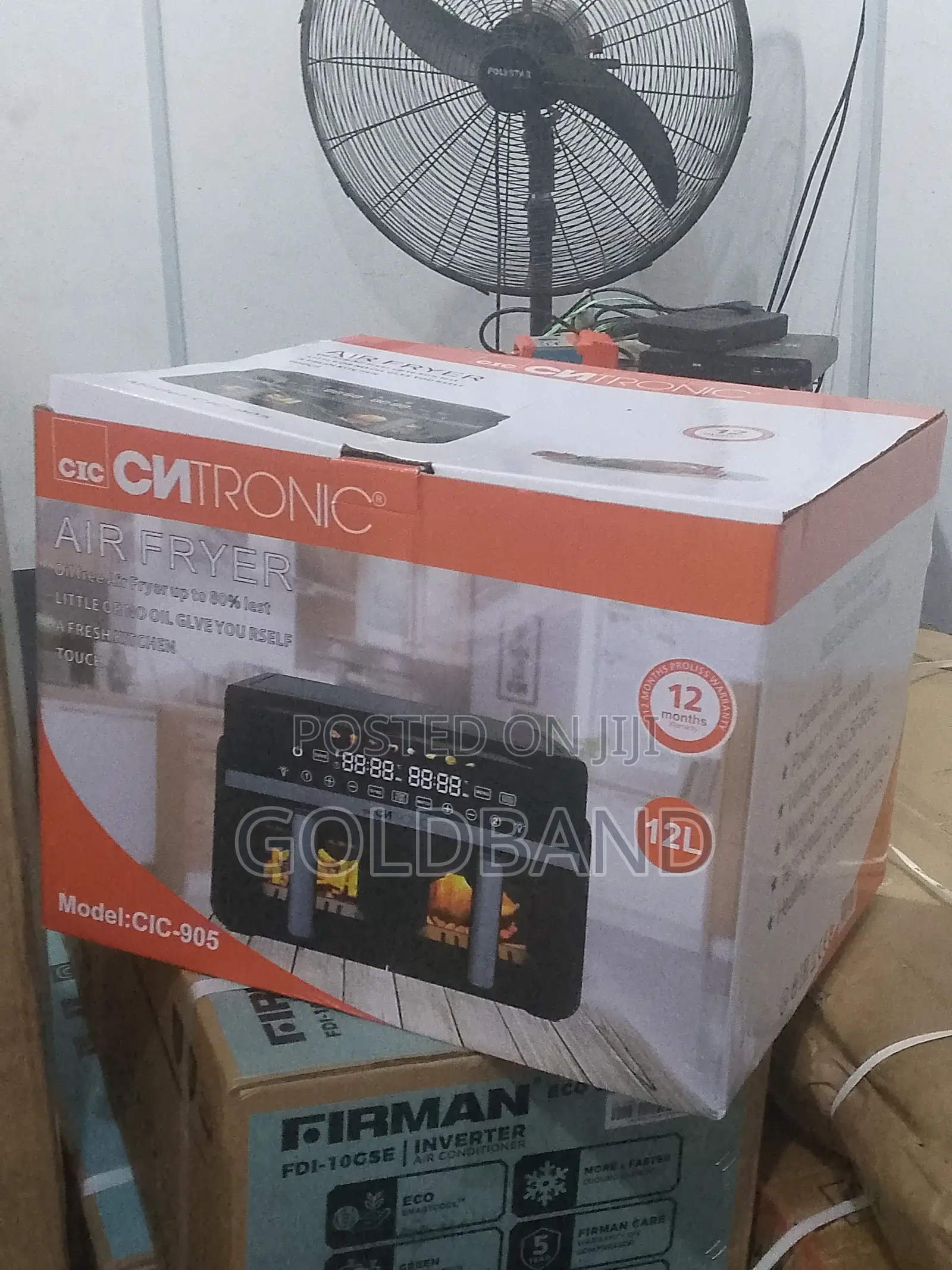 Cntronic Air Fryer – Versatile 4-in-1 Cooking