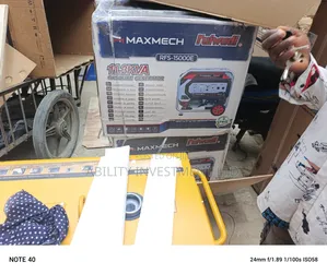 Maxmech Petrol Generator11kva With Coper Coil Inbuilt Wire