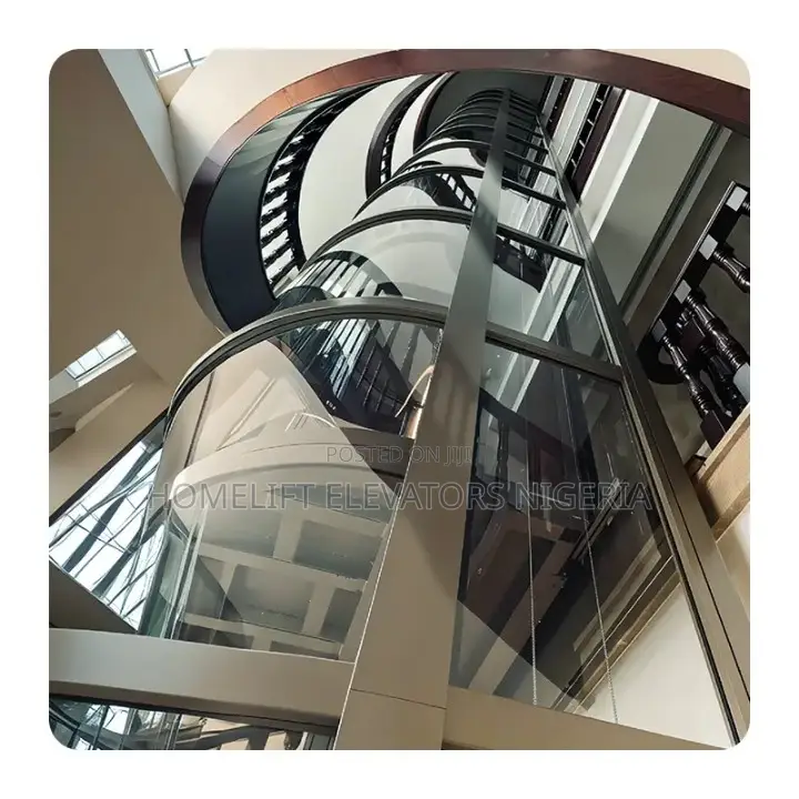 Small Round Home Lift