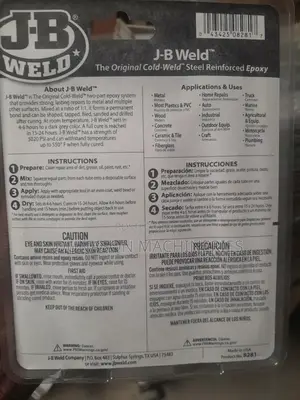 Jb Weld Epoxy Chemical Resistant