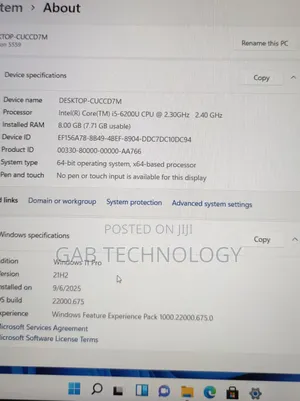 Laptop Dell Inspiron 5559 8GB Intel Core I5 HDD 1T